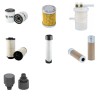 SCHAEFF HR 12 (355/4974 - 355/5586) Filter Service Kit w/MITUSBISHI L3E (13KW) Eng.