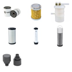 SCHAEFF HR 12 (355/5586-) Filter Service Kit w/Mitsubishi L3E-61Kl Eng.