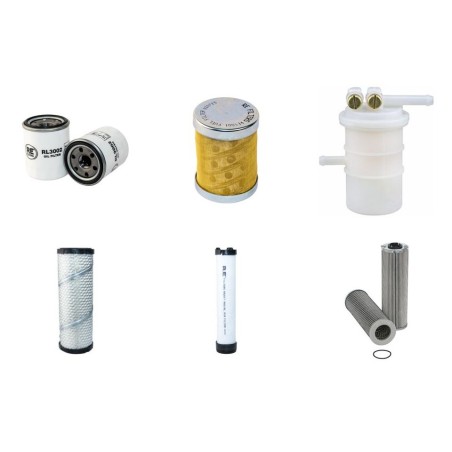 SCHAEFF HR 16 Filter Service Kit w/Mitsubishi S4L2-61KL Eng. Serial No 358/1398-