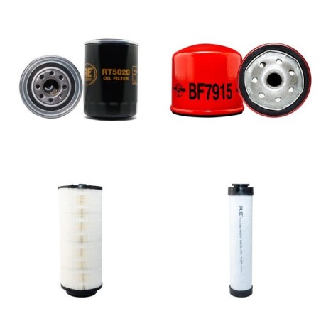 SCHAEFF HR 31 Filter Service Kit Air Oil Fuel Filters w/Deutz BF4M1012E Eng.