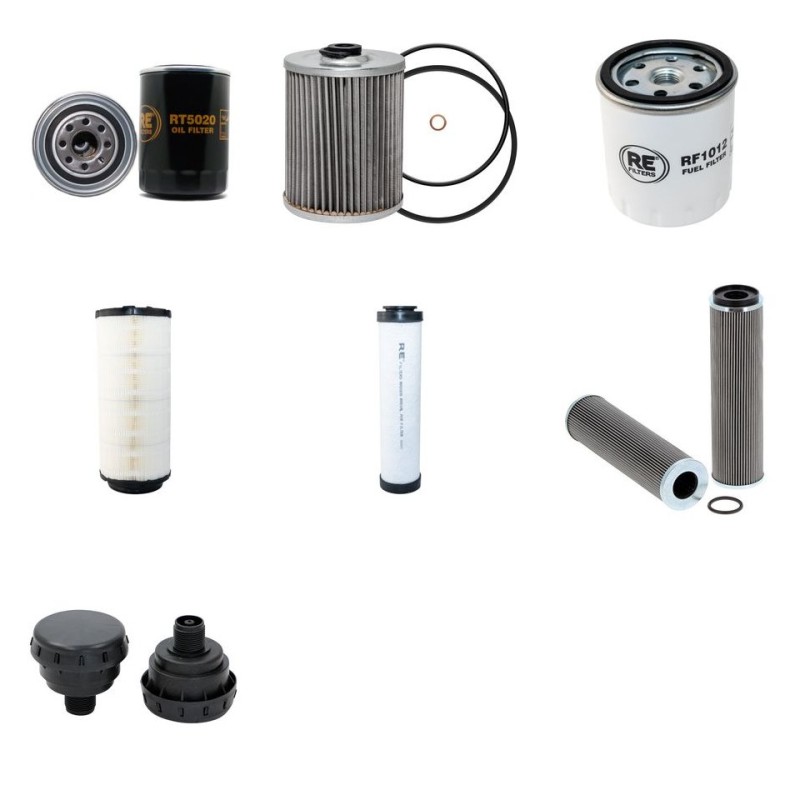 SCHAEFF HR 41 Filter Service Kit w/Deutz Bf 4M2012E Eng. 1996-2003