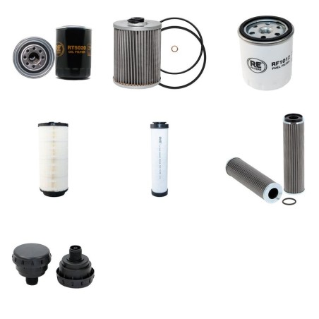 SCHAEFF HR 41 Filter Service Kit w/Deutz Bf 4M2012E Eng. 1996-2003