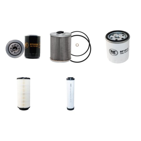 SCHAEFF HR 41 Filter Service Kit Air Oil Fuel Filters w/Deutz BF 4M2012E Eng.   YR  1996-2003