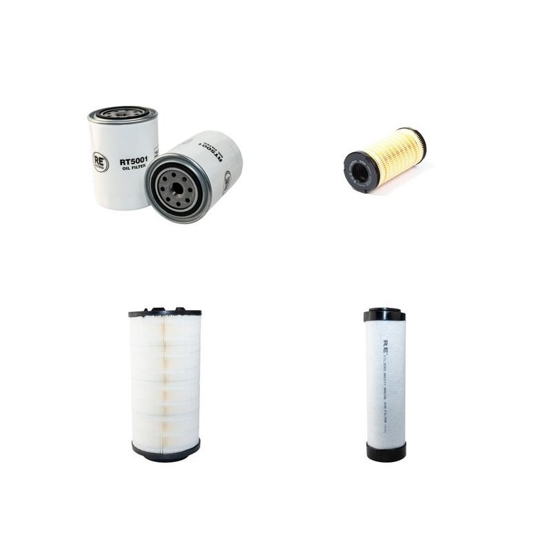 SCHAEFF SKL 160 Filter Service Kit Air Oil Fuel Filters w/Perkins 1104C-44T Eng.   YR  2005-