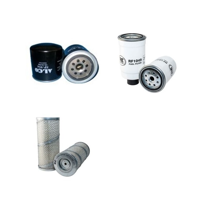 SCHAEFF SKL 821 Filter Service Kit Air Oil Fuel Filters w/Perkins 504-2 Eng.