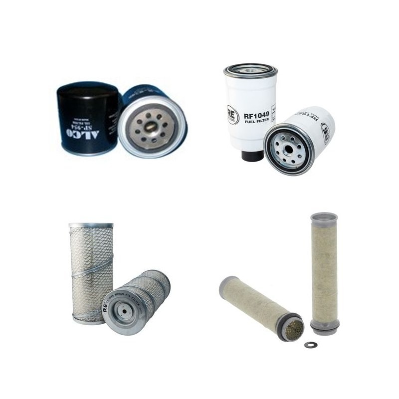 SCHAEFF SKL 831 Filter Service Kit Air Oil Fuel Filters w/Perkins 504-2 Eng.