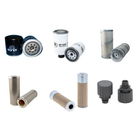 SCHAEFF SKL 831A/T Filter Service Kit w/Perkins 504-2T Eng.