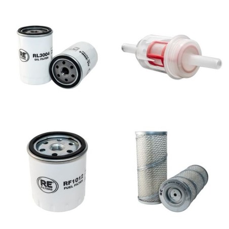 SCHAEFF SKL 832 (A) Filter Service Kit Air Oil Fuel Filters w/Deutz F4L1011 Eng.