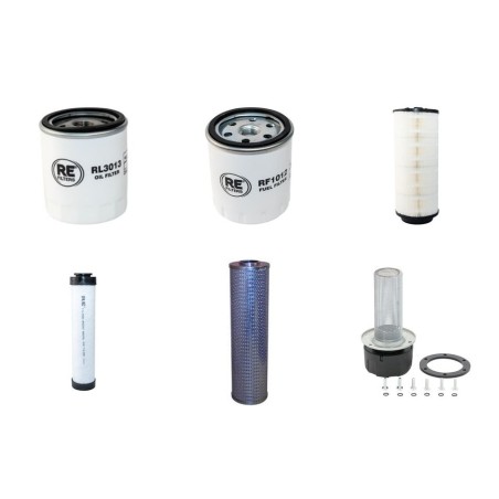 SCHAEFF SKL 833 Filter Service Kit w/Deutz BF4L1011FT Eng.