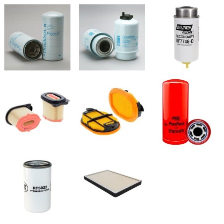 Filter kit suitable for CAT 428E with CAT 3054C Engine