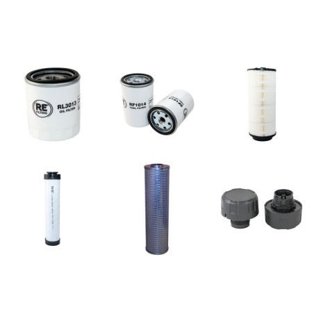 SCHAEFF SKS 634 Filter Service Kit w/Deutz F4M2011 Eng.