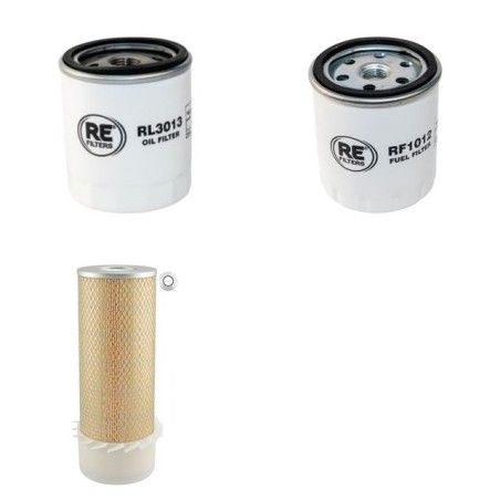 SCHEID DV 25 Filter Service Kit Air Oil Fuel Filters w/Deutz F2L511D Eng.