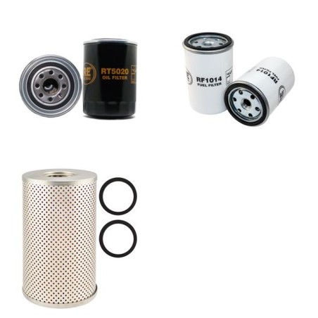 SCHEID DV 100  Filter Service Kit w/Deutz F4L912 Eng. SN   4827A101-125