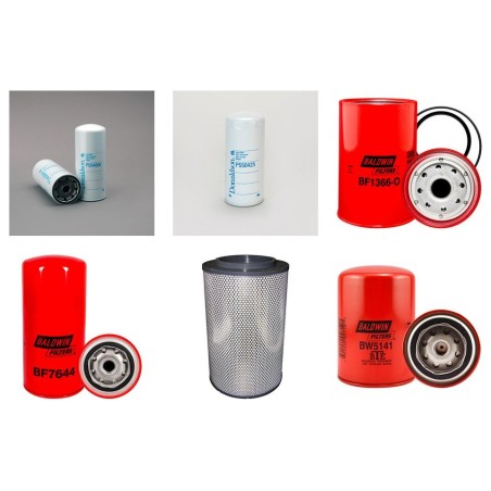 SDMO R 450C2 Filter Service Kit w/VOLVO TAD 1242GE Eng.