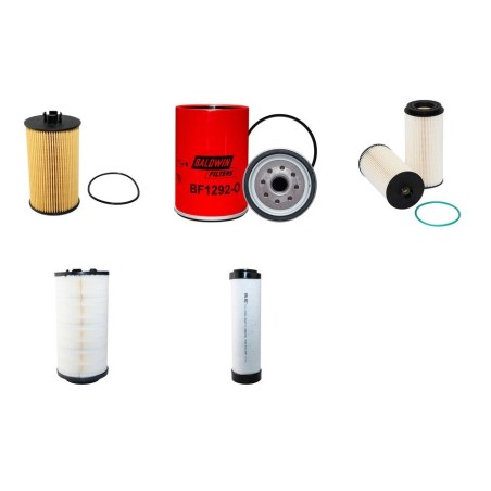 SENNEBOGEN 305MH/XL C Filter Service Kit Air Oil Fuel Filters w/Deutz TCD 2012 L04 2V Eng.
