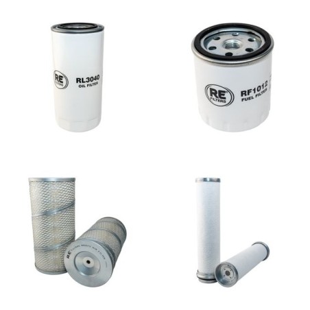 SENNEBOGEN B 613 Filter Service Kit Air Oil Fuel Filters w/Deutz BF4M1013E Eng.