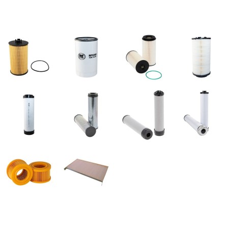 SENNEBOGEN S 613 M/R Filter Service Kit w/Deutz TCD 2012 L4 2V Eng.