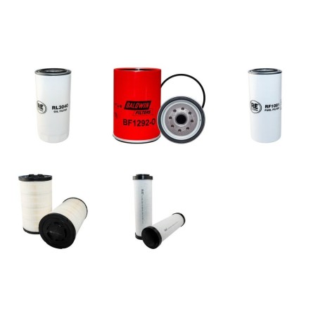 SENNEBOGEN S 643 (M) Filter Service Kit Air Oil Fuel Filters w/Deutz TCD 2012 L06 2V Eng.