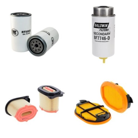 CAT 434 E Filter Service Kit Air Oil Fuel Filters w/CAT  Eng.   YR  2007-