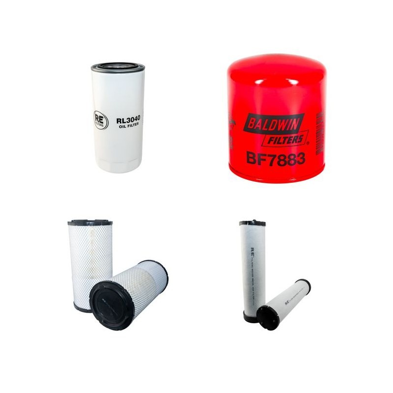 SOLMEC 210 ESC Filter Service Kit Air Oil Fuel Filters w/Deutz Eng.