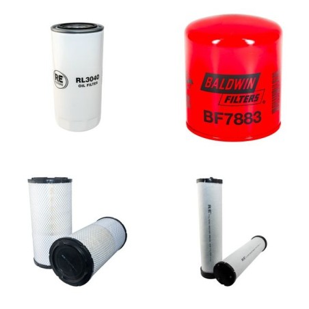 SOLMEC 210 ESC Filter Service Kit Air Oil Fuel Filters w/Deutz Eng.