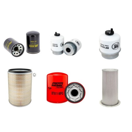 SULLAIR 175 H Filter Service Kit w/JOHN DEERE 4045HF250 Eng.   YR  2001-