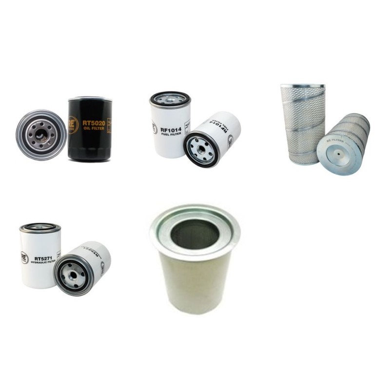 SULLAIR F 50D Compressor Filter Service Kit w/ Deutz F3L912 Eng.