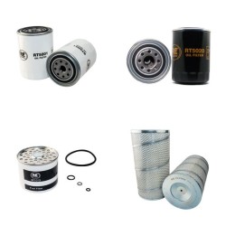 SULLAIR F 50P Compressor Filter Service Kit w/ Perkins 4.236 Eng.