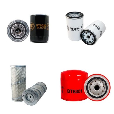 SULLAIR F 55D Compressor Filter Service Kit w/ Deutz F3L912 Eng.