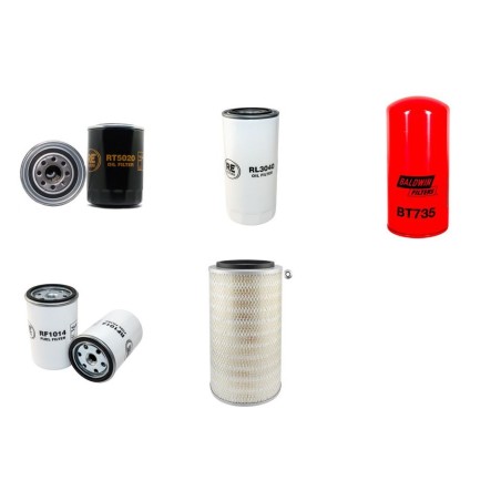 SULLAIR F 70D/D10/DN/DN10 Compressor Filter Service Kit w/ Deutz F4L912 Eng.