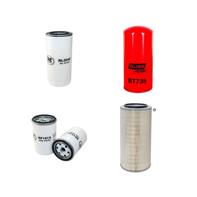 SULLAIR F 100 D (10)/ F 100DN (10)Filter Service Kit w/ Deutz F6L912 Eng.