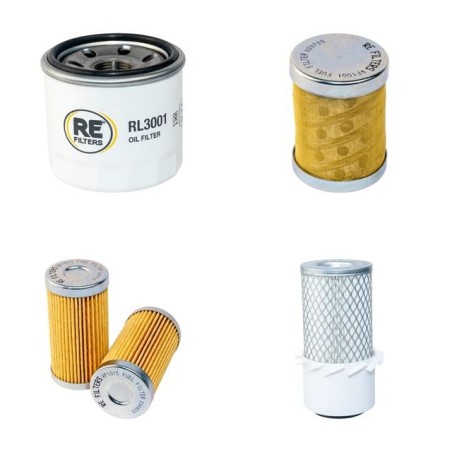 Filter Kit for Takeuchi TB14 Air, Oil, Fuel 