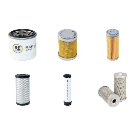 Takeuchi TB014 Mini Digger Full Filter service Kit - W/ Yanmar 3TNE68 Engine