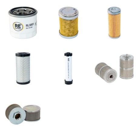 Filter Kit for Takeuchi TB20R with Yanmar 3Tnv76 engine