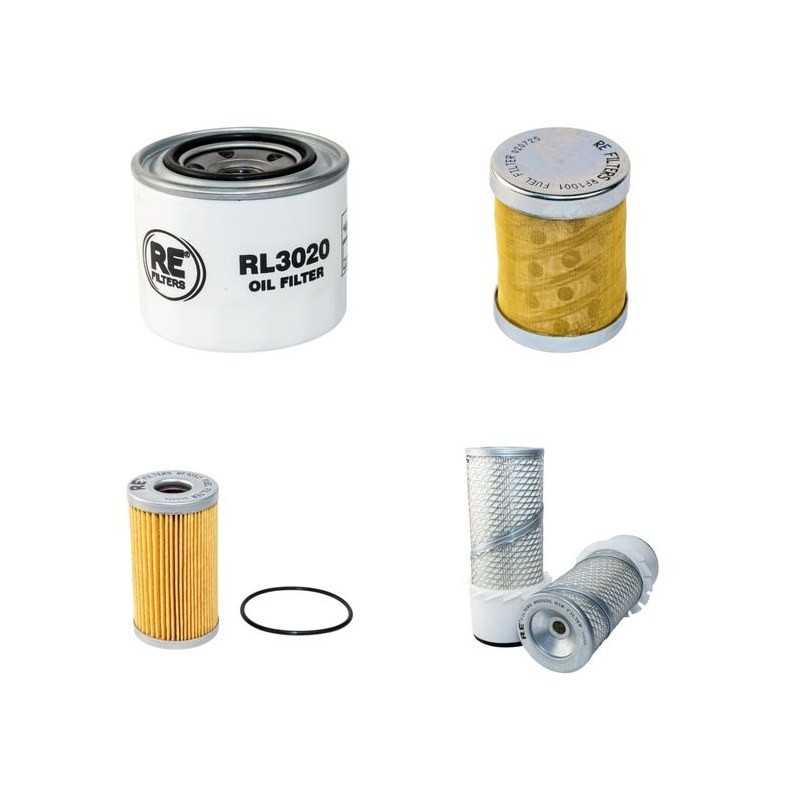 Takeuchi TB025 -1256975 Filter Service Kit Air, Oil, Fuel Filters
