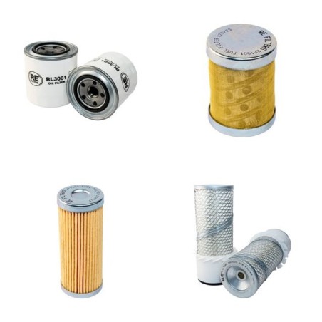 TAKEUCHI TB 25 Filter Service Kit Air Oil Fuel Filters w/3T84HLE-TBS Eng.