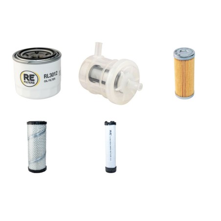 Takeuchi TB28 FR Filter Service Kit Air, Oil, Fuel Filters