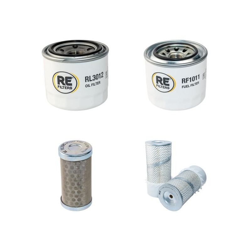 Filter Kit for Takeuchi TB045 - Air, Oil, Fuel 