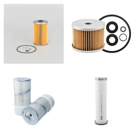 TAKEUCHI TB 68 Filter Service Kit Air Oil Fuel Filters w/SD334 Eng.