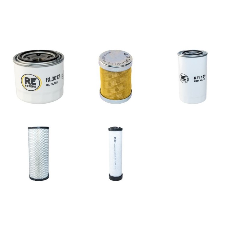 TAKEUCHI TB 80 FR Filter Service Kit w/Yanmar Eng. Air, Oil, Fuel Filters Serial No -17820256