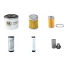 Filter Kit for Takeuchi TB135 with Yanmar 3TNE88-TB engine Serial No before -13514050