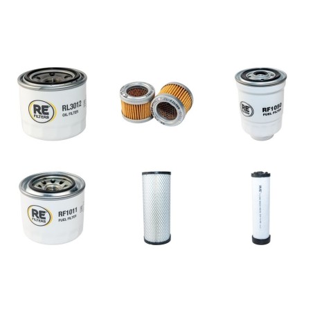 Takeuchi TB175 2007- Filter Service Kit Air, Oil, Fuel Filters