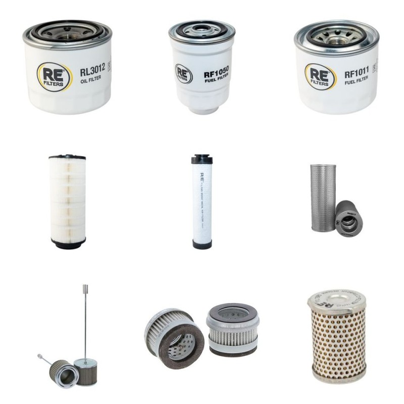 Takeuchi TB175W After 2008 Filter service Kit