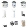 Takeuchi TB175W After 2008 Filter service Kit