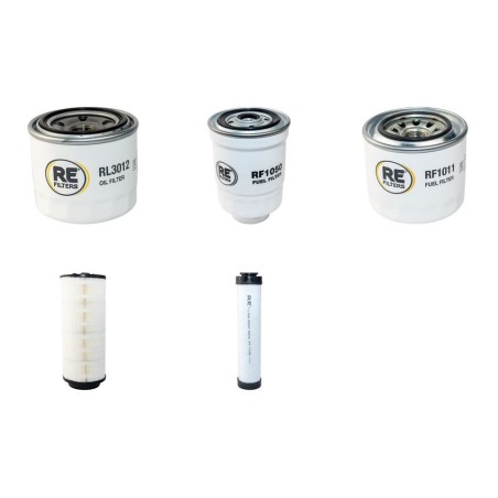 Filter Kit for Takeuchi TB175W After 2008 - Air, Oil, Fuel 