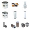 Takeuchi TB180FR Filter Service Kit -2007 Yanmar 4TNV98 Eng