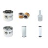 Filter Kit for Takeuchi TB180FR Air, Oil, Fuel before 2007 with Yanmar 4TNV98