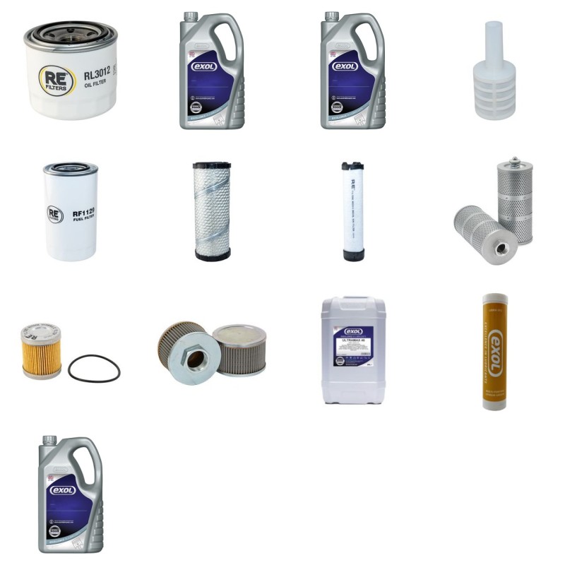 Filter Kit for Takeuchi TB228 Filter & Lubricant Kit Kit