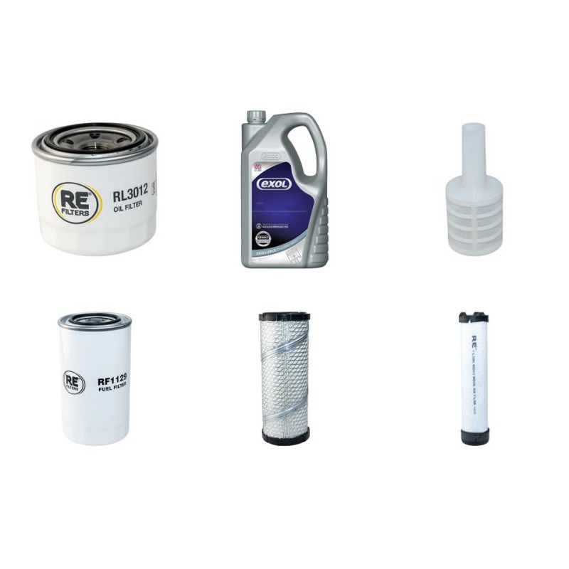TAKEUCHI TB235 Engine Filter & Lubricant kit w/Yanmar eng.