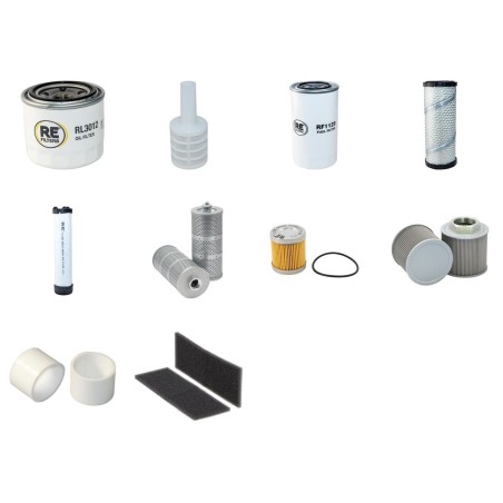 TAKEUCHI TB 250 Filter Service Kit w/Yanmar 4TNV88-BPTB Eng.